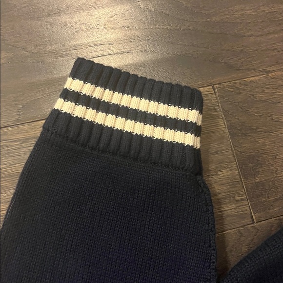 Nautical 1983 1/4 Zip Sweater Navy Blue Mens Size XXL - Picture 8 of 16